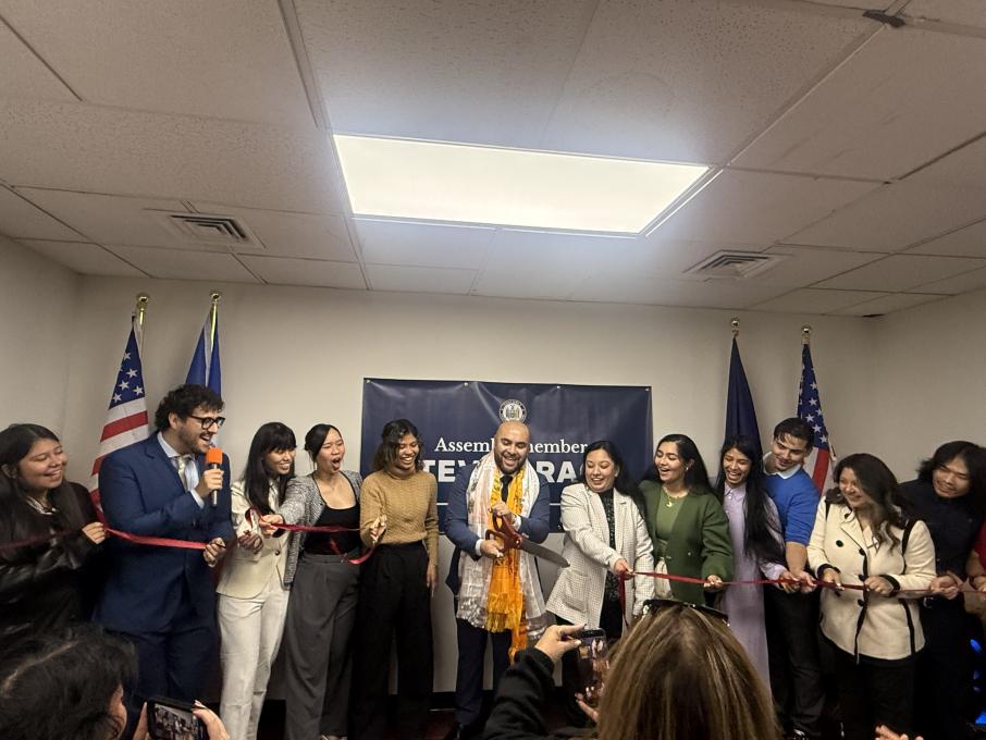 न्यूयोर्क स्टेट एसेम्ब्ली मेम्बर स्टेभेन रागाको नयाँ कार्यालय उद्घाटन